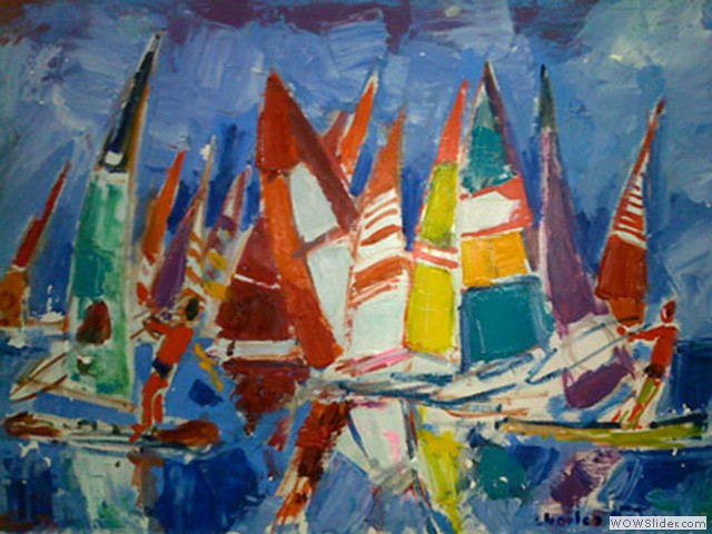 03-N91 Planches à voile 1994 43x31