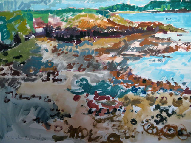 10-Saint-Briac le Béchet-1976-Aquarelle-65x50-N748