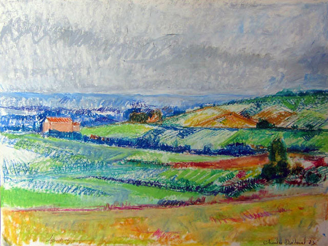 14-Langon 1983-Pastel-60x40-N267